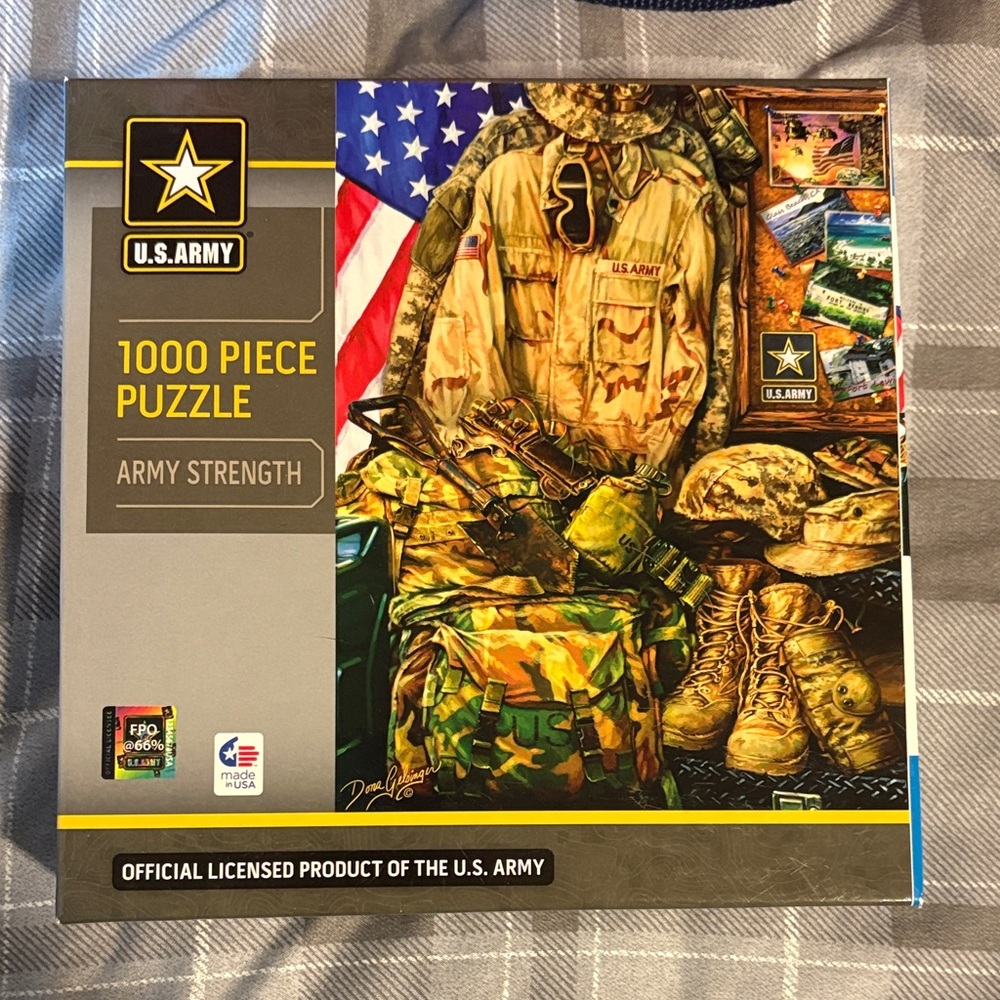 Sealed U.S. Army Puzzle